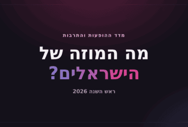 מדד ההופעות והתרבות של muzi – ראש השנה 2026